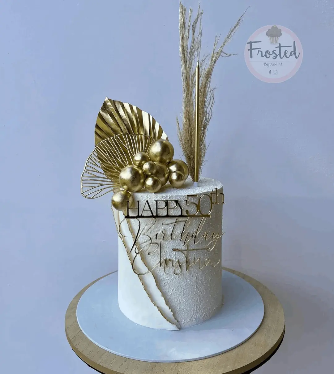 Celebration cake by Frosted